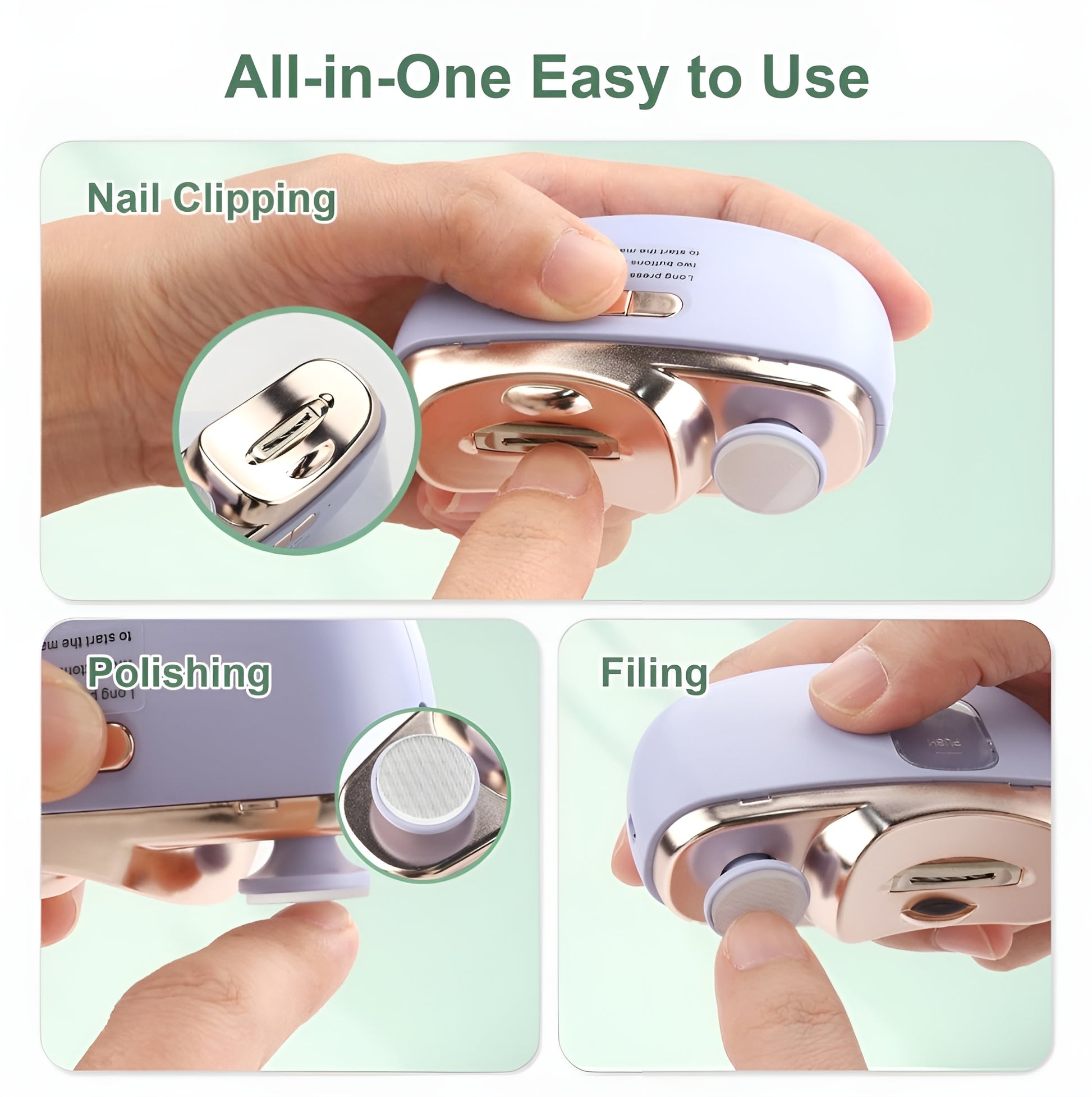 LUMIVERA Electric Nail Clipper - LumiVera